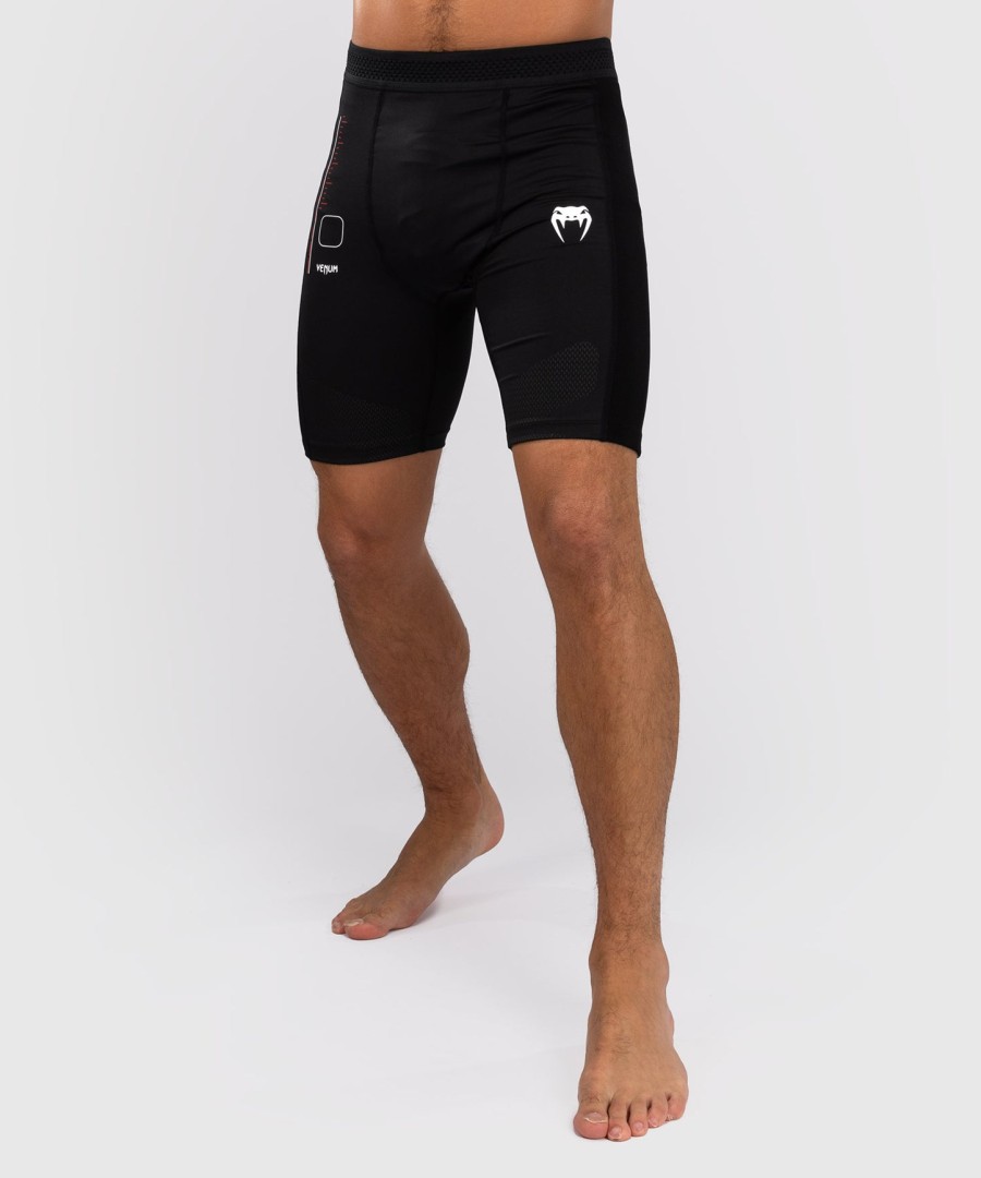 venum tactical xt vale tudo -shortsit - mustatulenpunainen