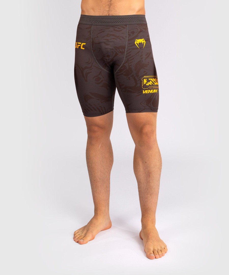 ufc fusion by venum fight week miesten vale tudo -shortsit - ruskea