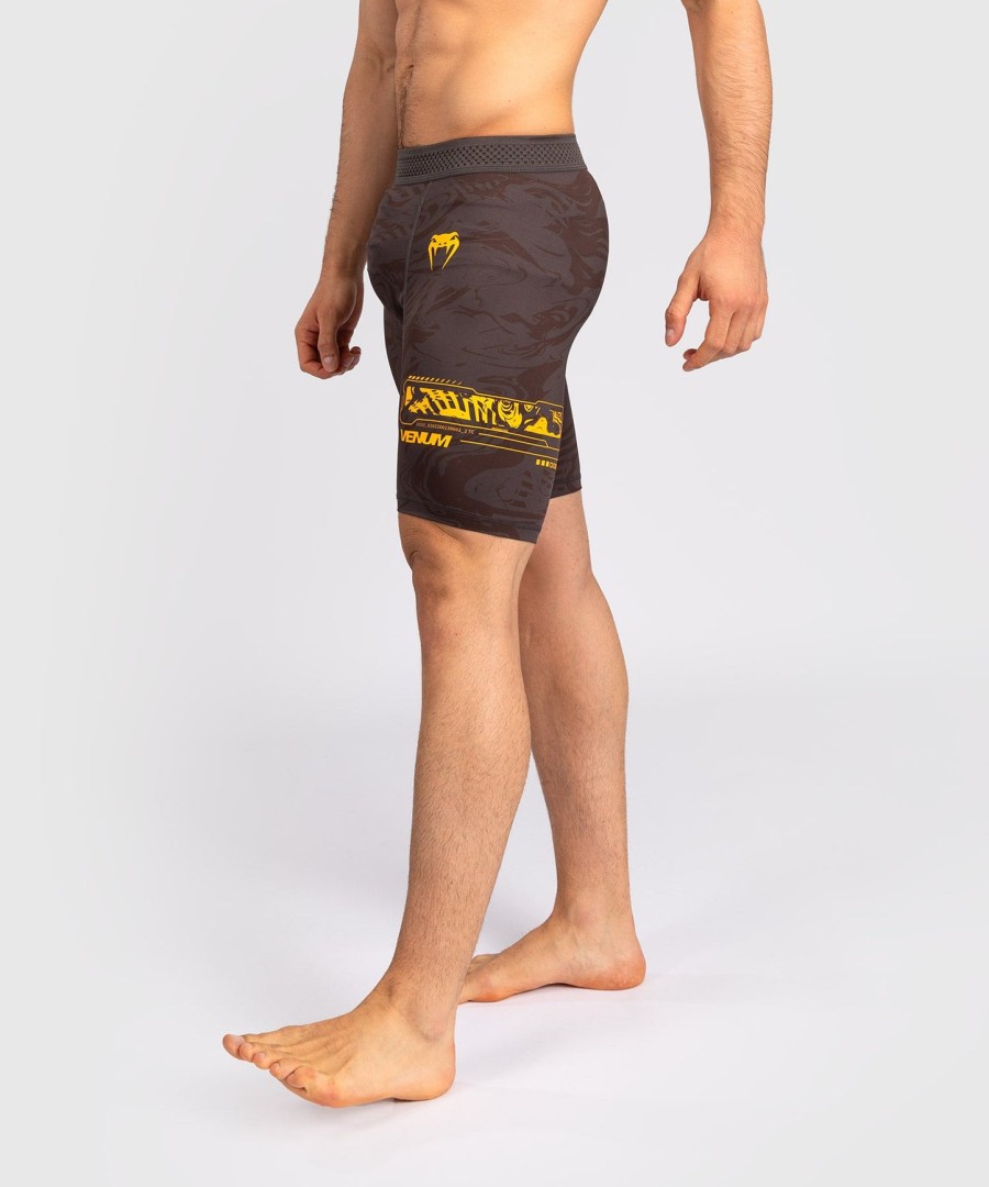 ufc fusion by venum fight week miesten vale tudo -shortsit - ruskea