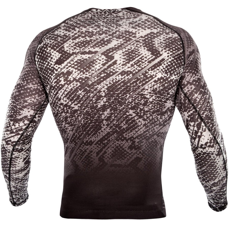 venum tropical compression t-paita - mustaharmaa