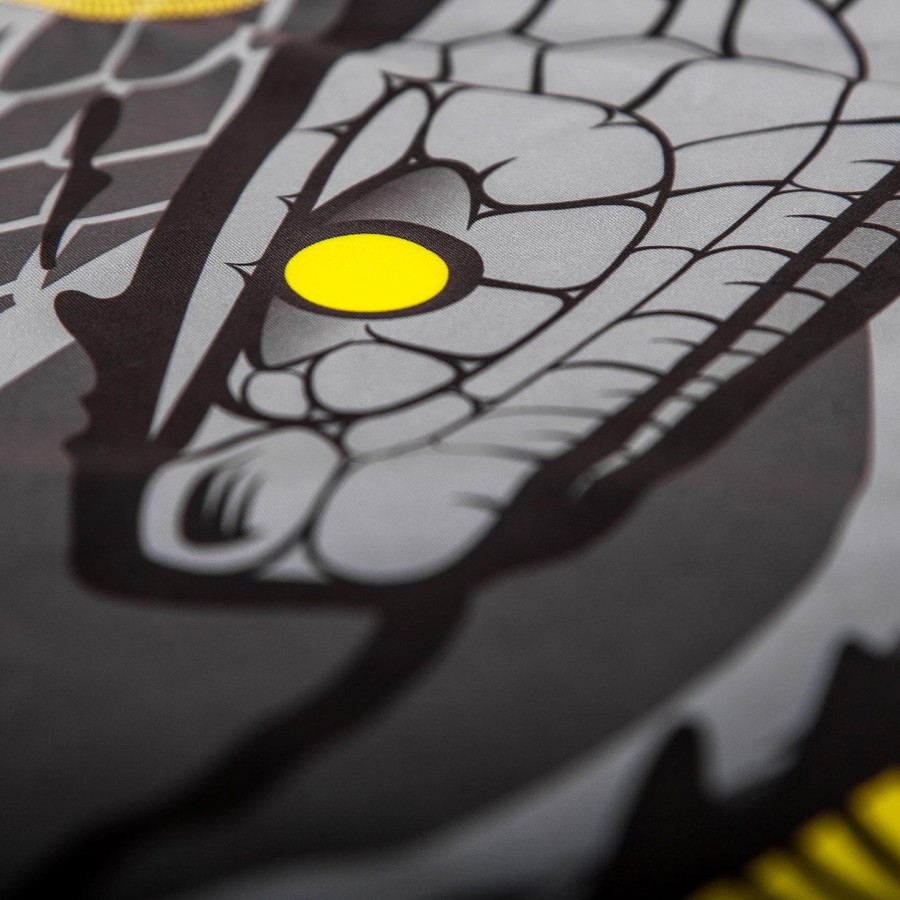 venum snaker rashguard - lyhythihainen - mustakeltainen