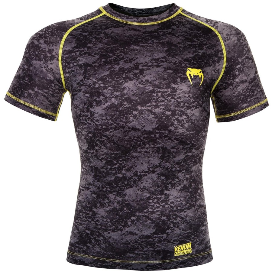 venum tramo rashguard - lyhythihainen - mustakeltainen
