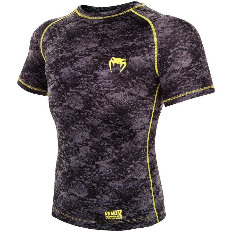 venum tramo rashguard - lyhythihainen - mustakeltainen