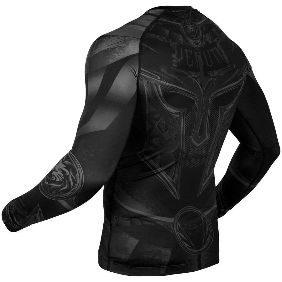 venum gladiator 3.0 rashguard - pitkähihainen - mustamusta