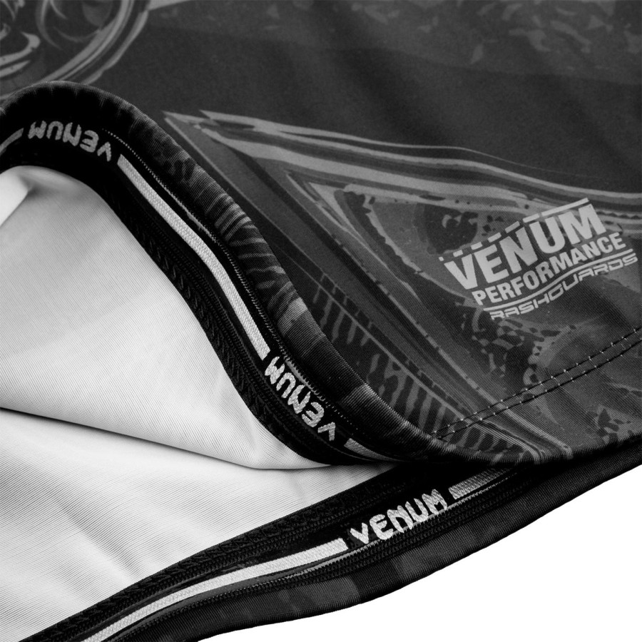 venum gladiator 3.0 rashguard - pitkähihainen - mustamusta