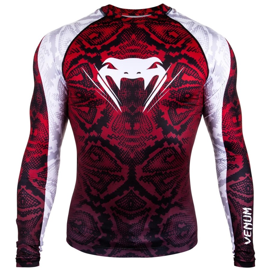 venum amazonia 5 rashguard - pitkähihainen - amazonian punainen
