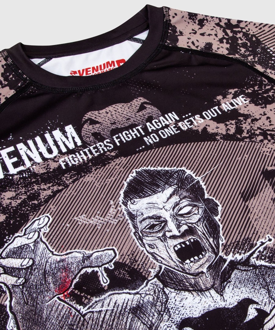 venum zombie return rashguard - pitkähihainen - musta