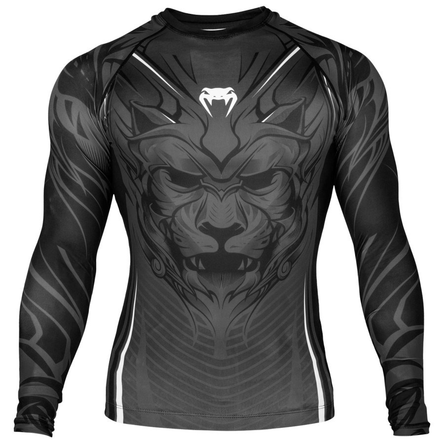 venum bloody roar rashguard - pitkähihainen - harmaa - exclusive