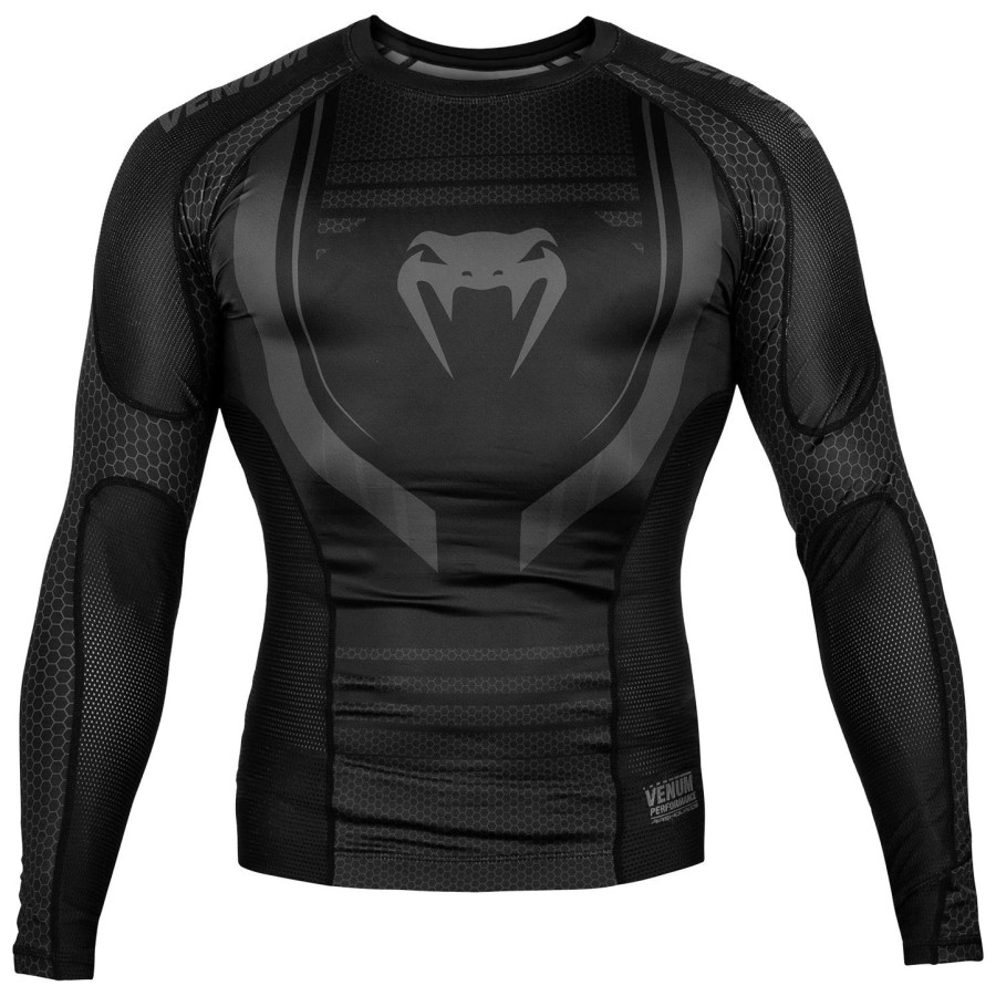venum technical 2.0 rashguard - pitkähihainen - mustamusta