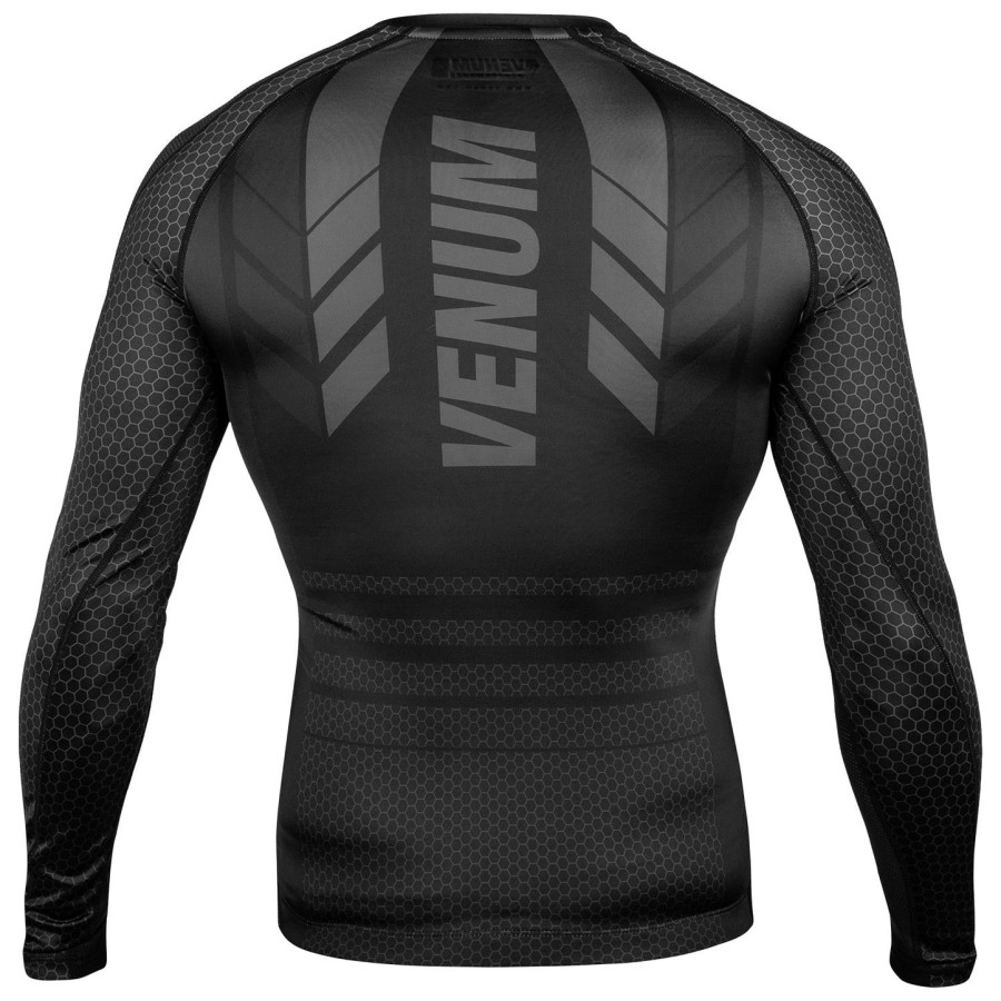 venum technical 2.0 rashguard - pitkähihainen - mustamusta