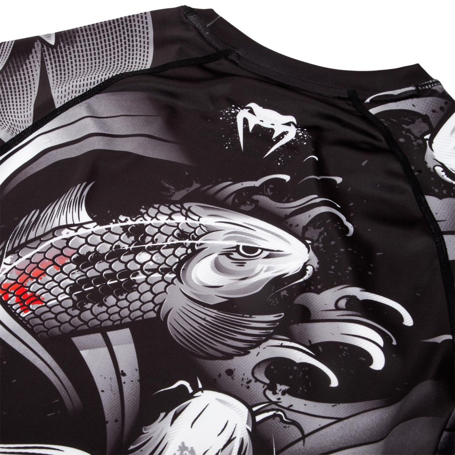 venum koi 2.0 rashguard - pitkähihainen - mustavalkoinen