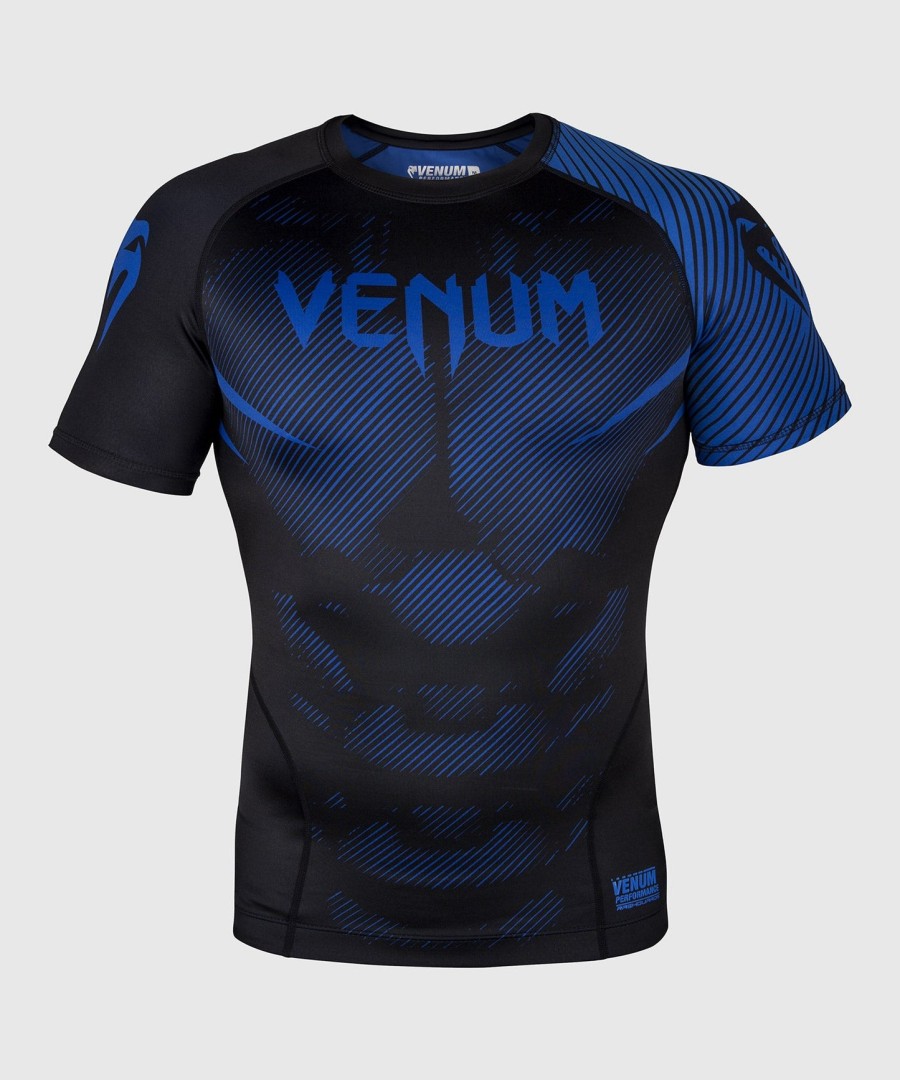 venum nogi 2.0 rashguard - lyhythihainen - mustasininen