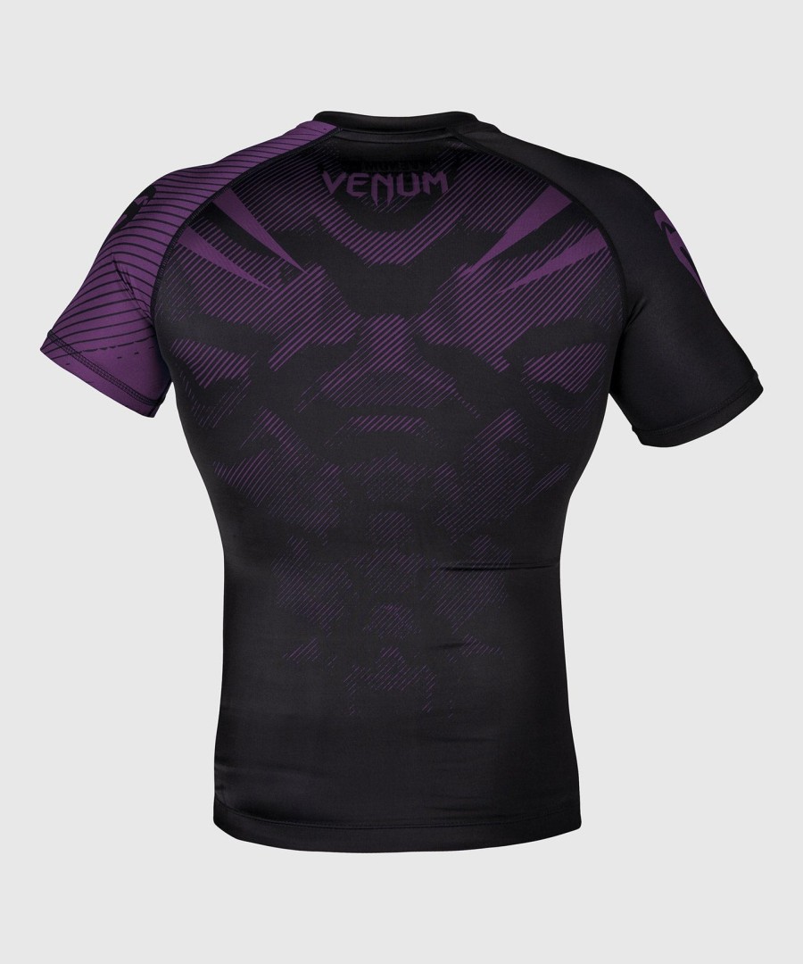 venum nogi 2.0 rashguard - lyhythihainen - mustavioletti