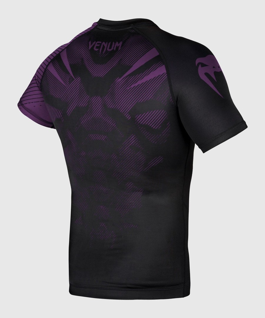 venum nogi 2.0 rashguard - lyhythihainen - mustavioletti