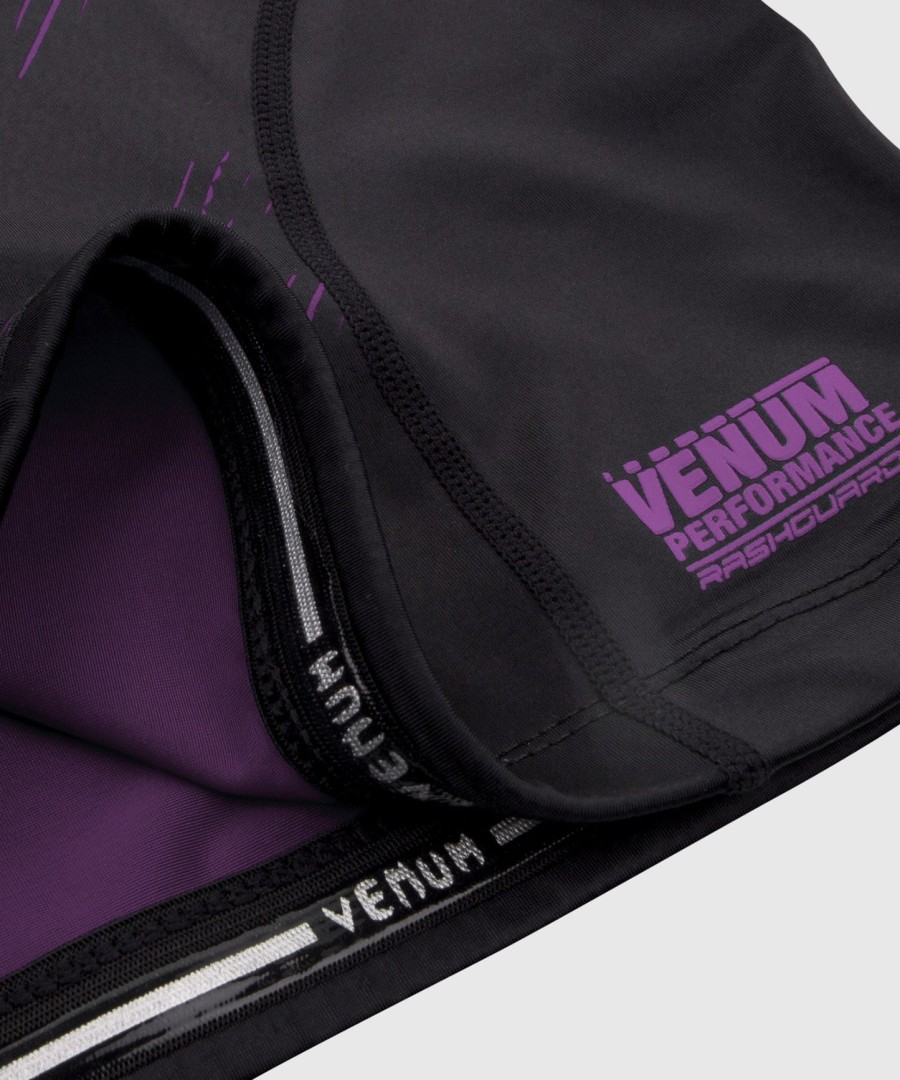venum nogi 2.0 rashguard - lyhythihainen - mustavioletti