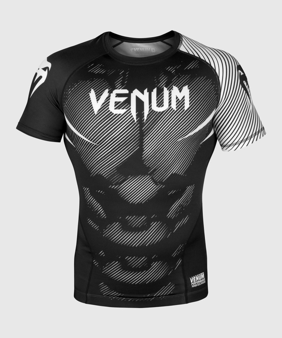 venum nogi 2.0 rashguard - lyhythihainen - mustavalkoinen