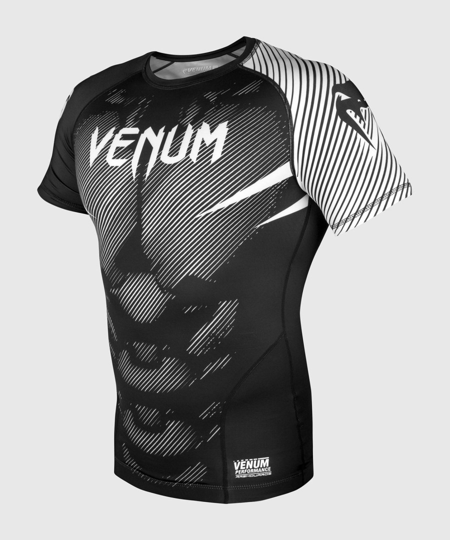 venum nogi 2.0 rashguard - lyhythihainen - mustavalkoinen