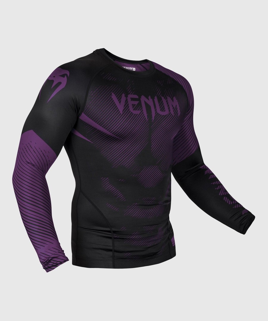 venum nogi 2.0 rashguard - pitkähihainen - mustavioletti