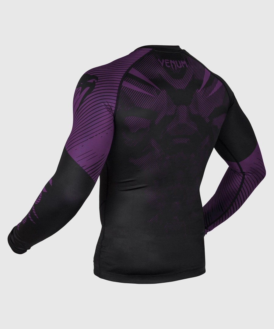 venum nogi 2.0 rashguard - pitkähihainen - mustavioletti