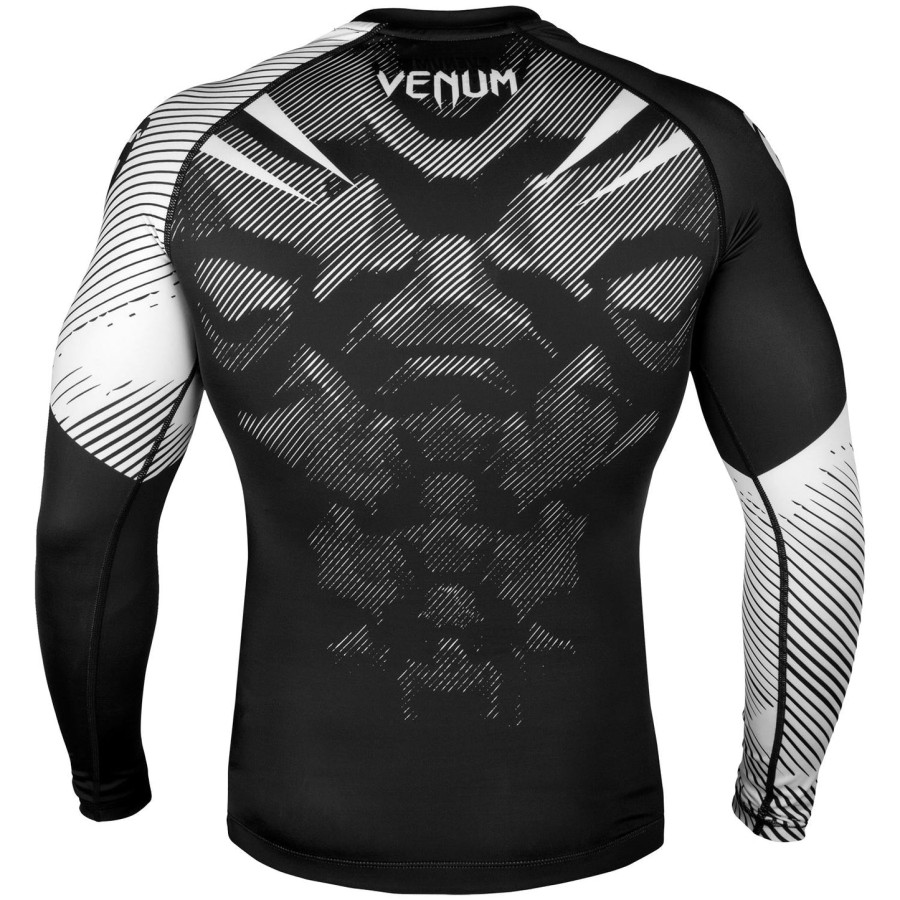 venum nogi 2.0 rashguard - pitkähihainen - mustavalkoinen