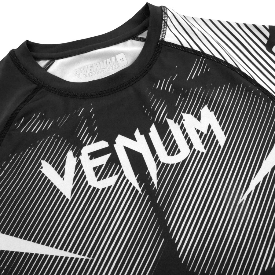 venum nogi 2.0 rashguard - pitkähihainen - mustavalkoinen