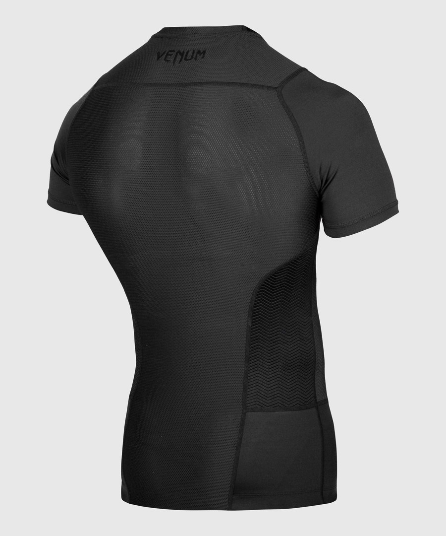 venum g-fit rashguard - lyhythihainen - musta