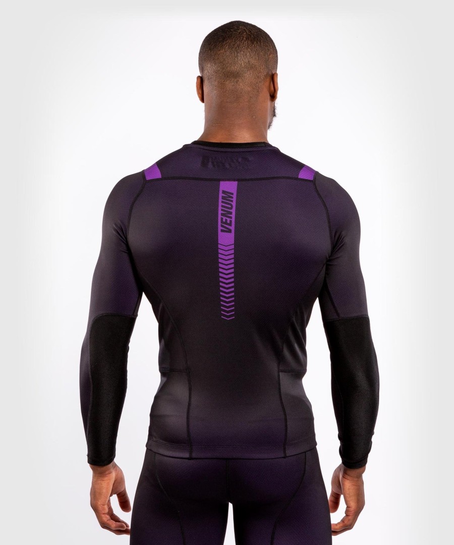 venum nogi 3.0 rashguard - pitkähihainen - mustavioletti