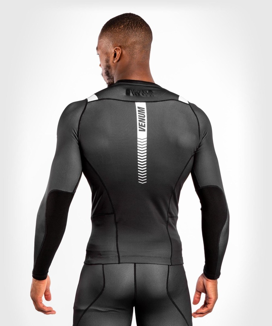 venum nogi 3.0 rashguard - pitkähihainen - mustavalkoinen