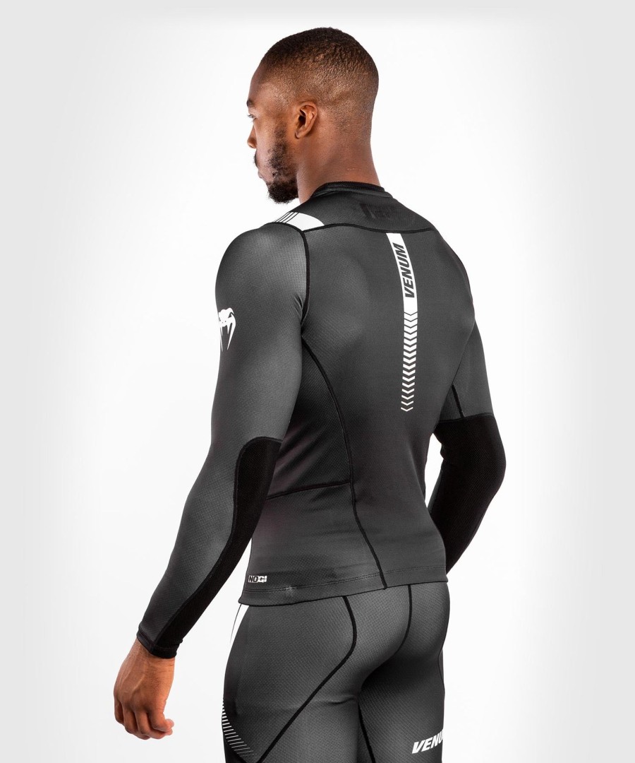 venum nogi 3.0 rashguard - pitkähihainen - mustavalkoinen