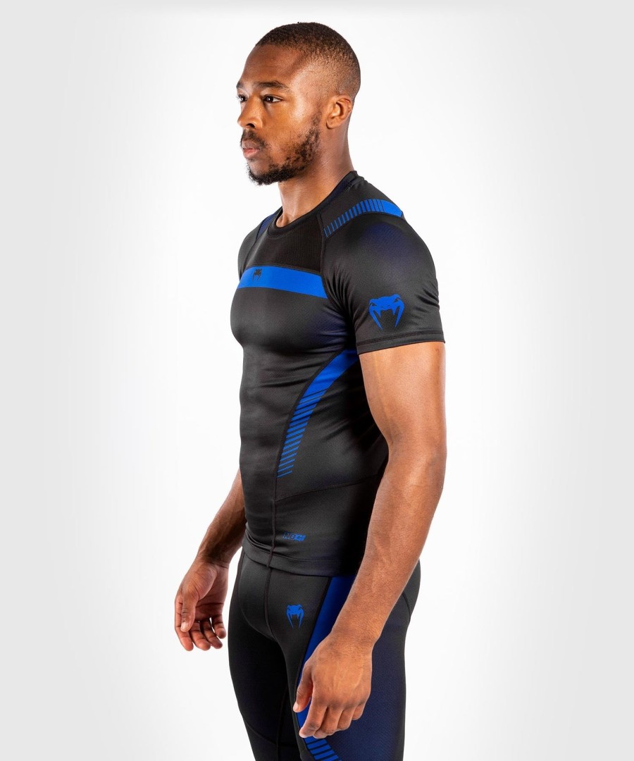 venum nogi 3.0 rashguard - lyhythihainen - mustasininen