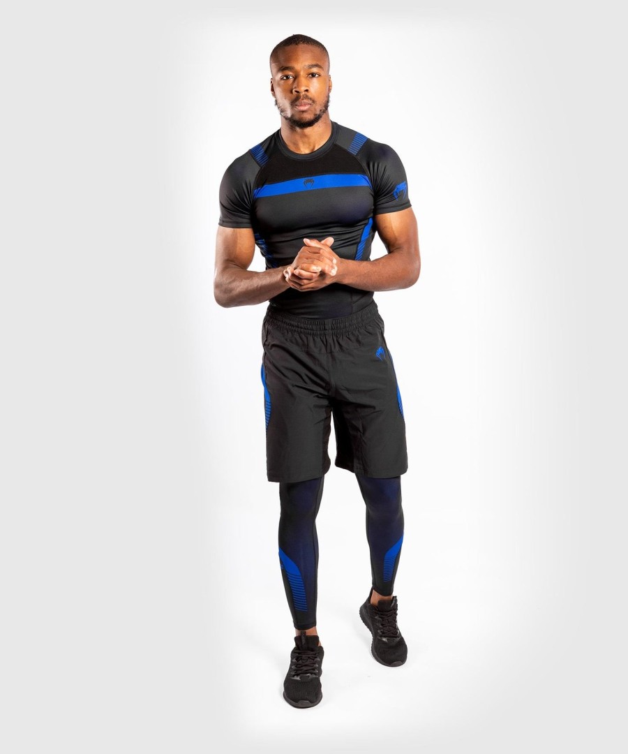 venum nogi 3.0 rashguard - lyhythihainen - mustasininen