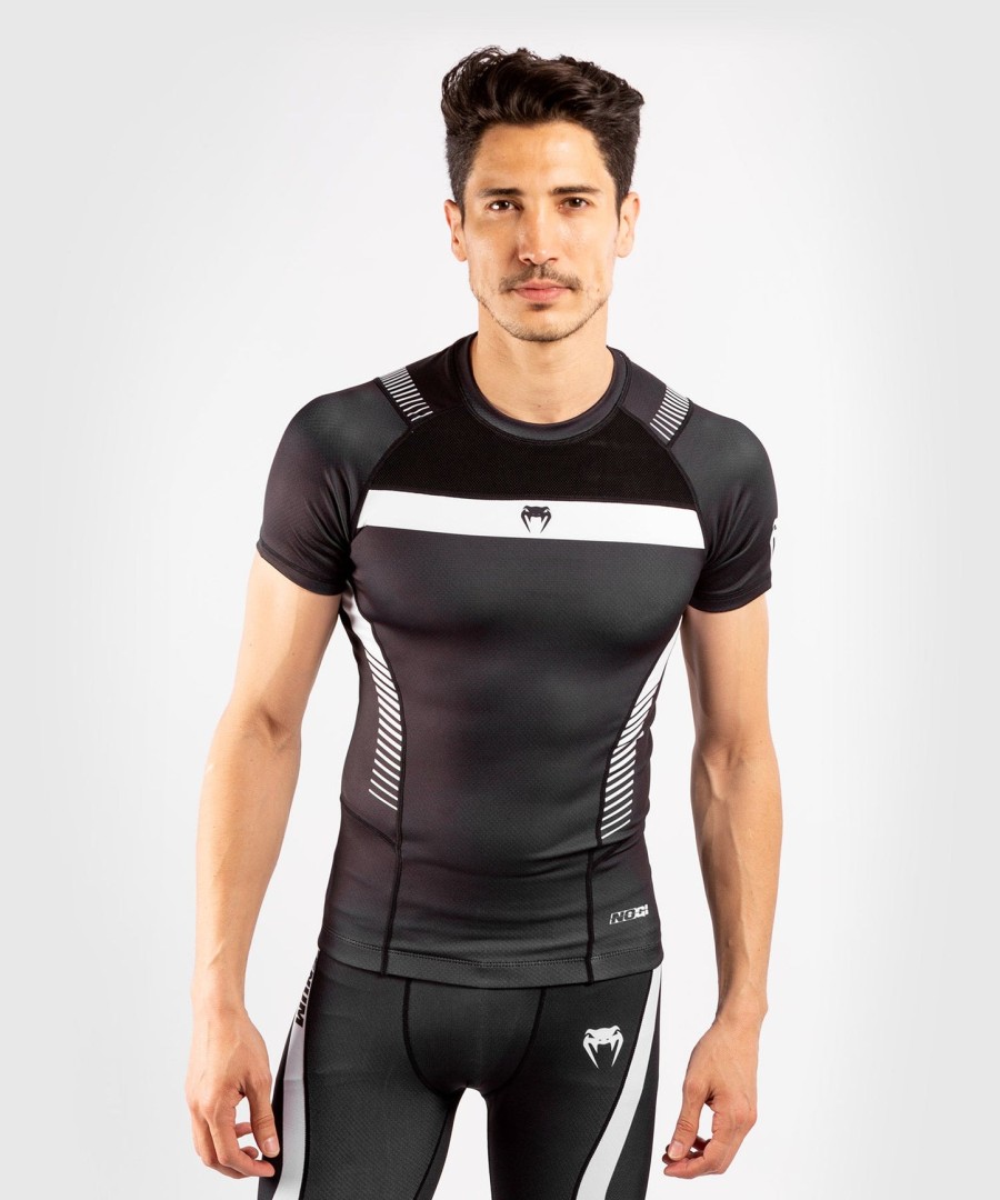venum nogi 3.0 rashguard - lyhythihainen - mustavalkoinen