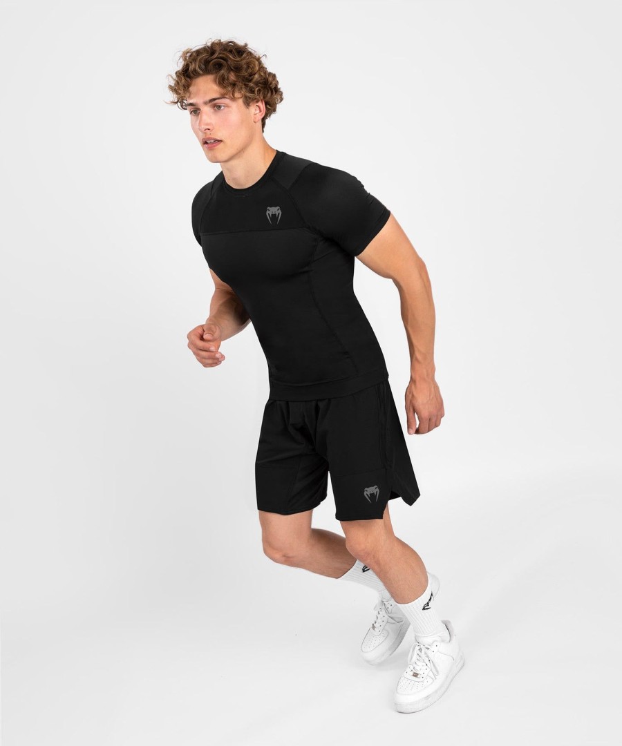 venum g-fit air rashguard lyhythihainen - musta
