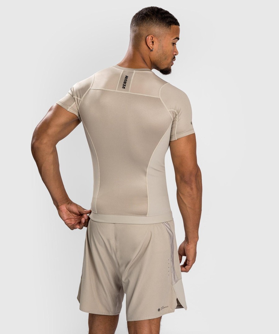 venum g-fit air rashguards lyhythihainen - hiekka