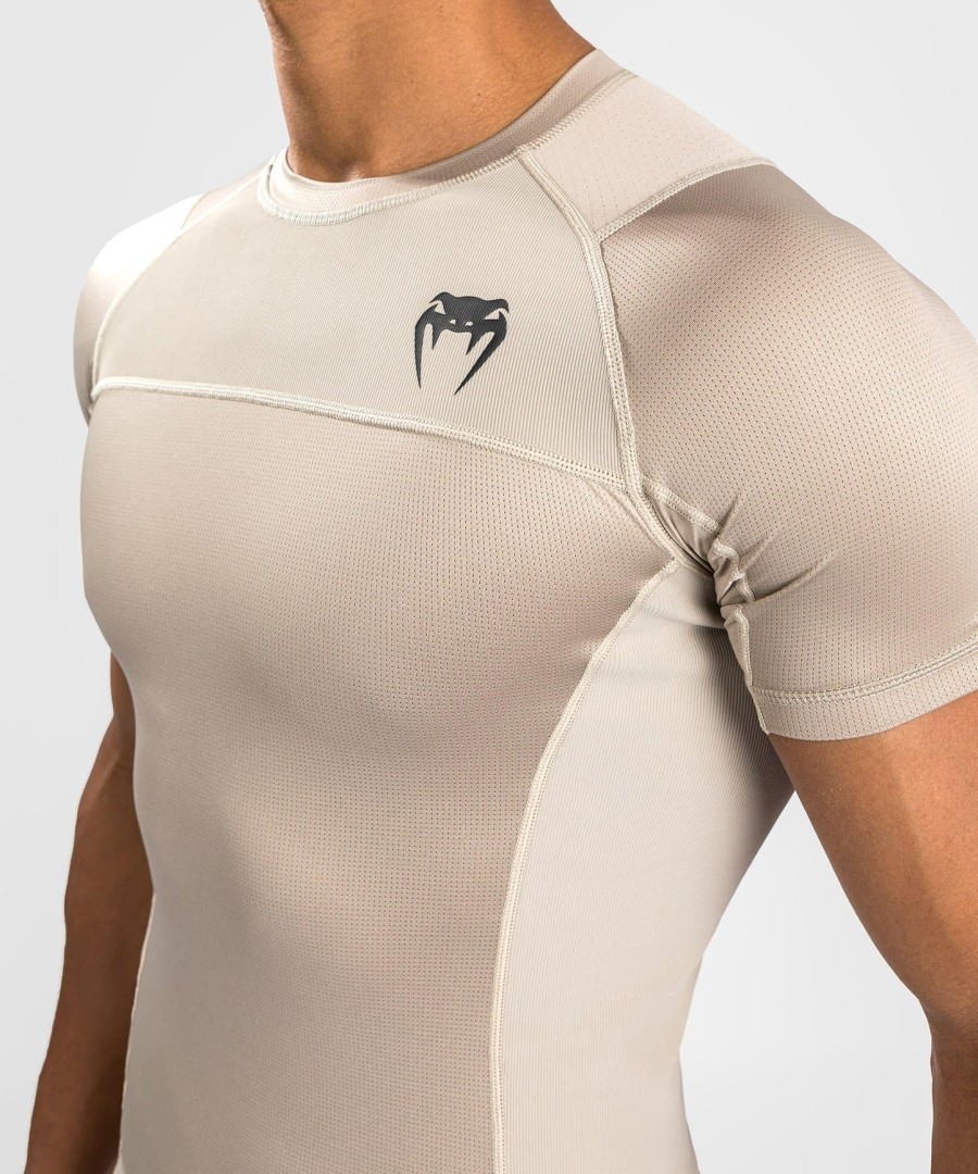 venum g-fit air rashguards lyhythihainen - hiekka