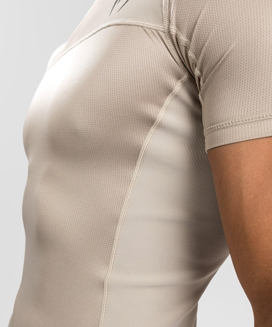 venum g-fit air rashguards lyhythihainen - hiekka
