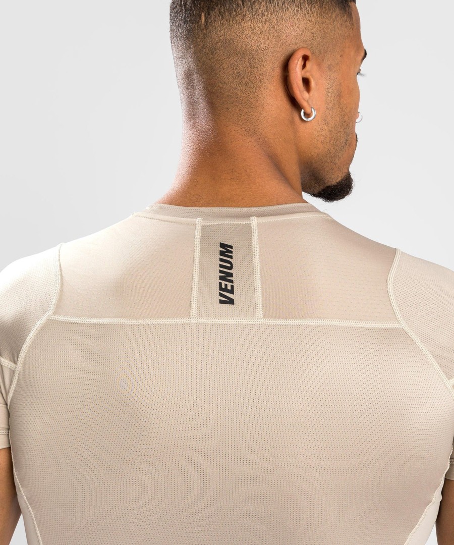 venum g-fit air rashguards lyhythihainen - hiekka