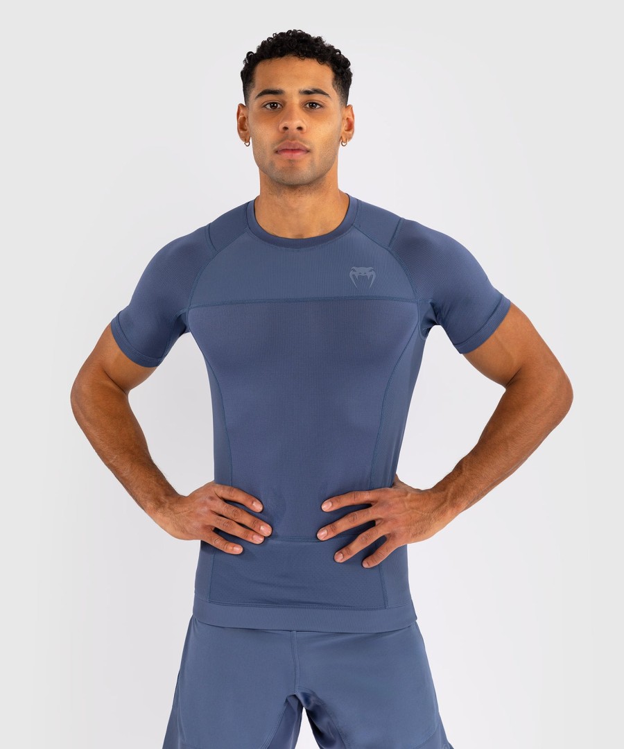 venum g-fit air miesten lyhythihainen ihohuppu - sumuinen sininen