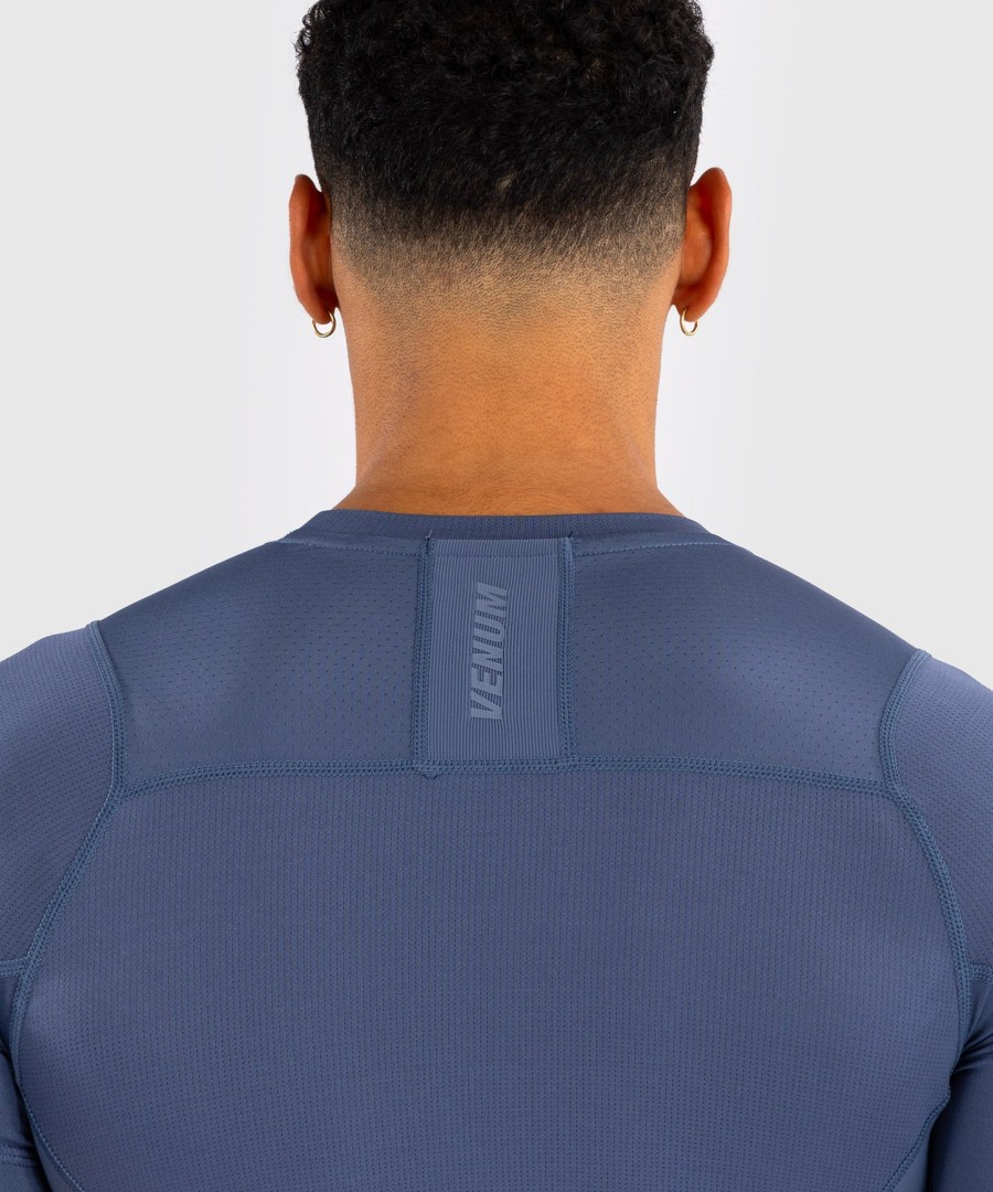 venum g-fit air miesten lyhythihainen ihohuppu - sumuinen sininen