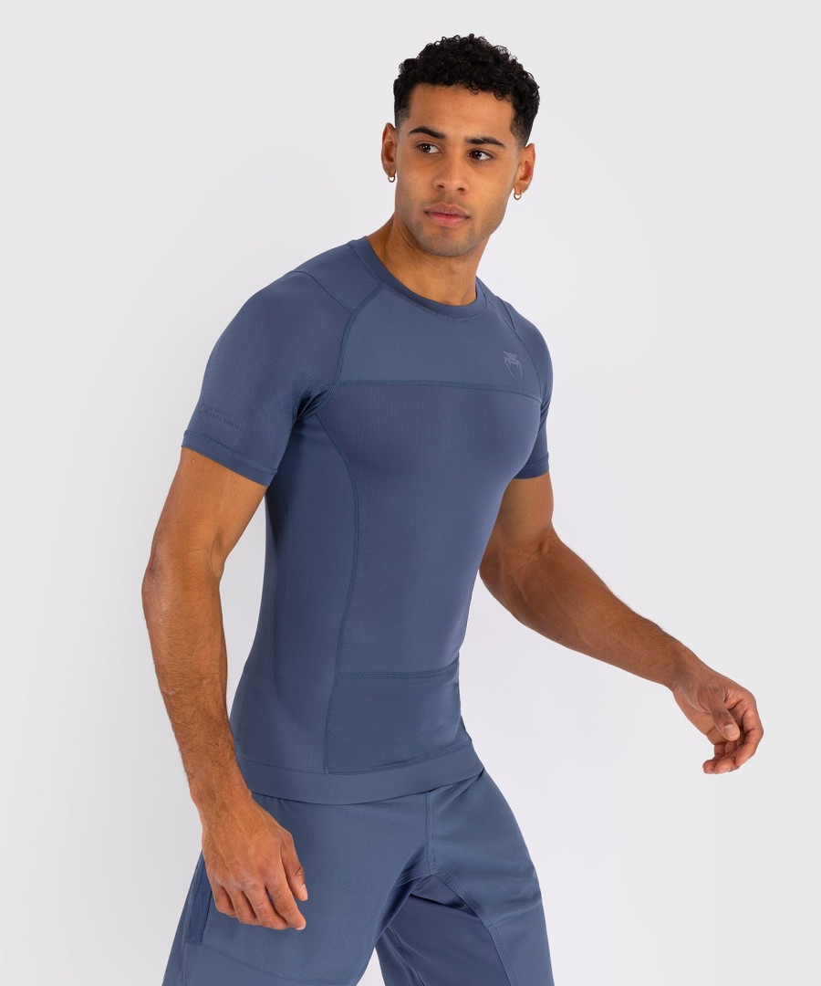 venum g-fit air miesten lyhythihainen ihohuppu - sumuinen sininen