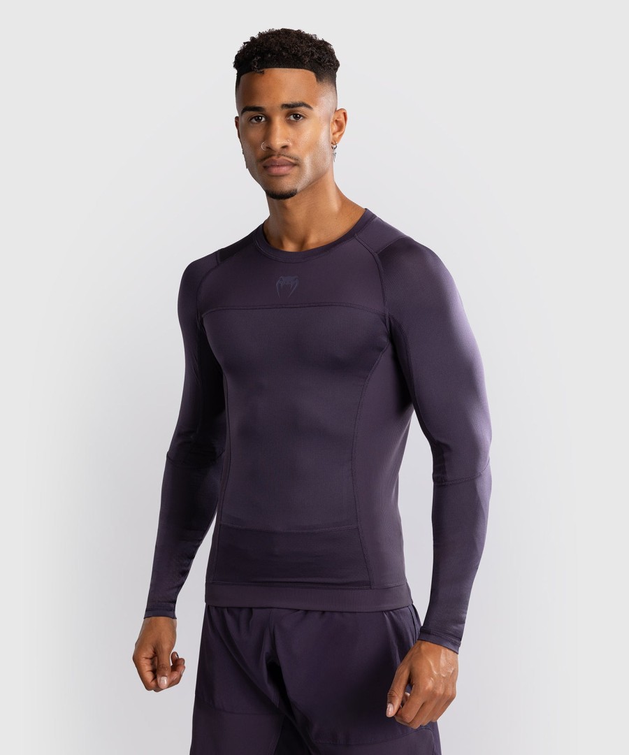 venum g-fit air miesten pitkähihainen rashguard - syvänvioletti