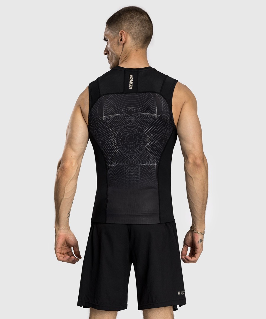 venum g-fit air miesten hihaton rashguard - syvänmustaaavikonhiekka
