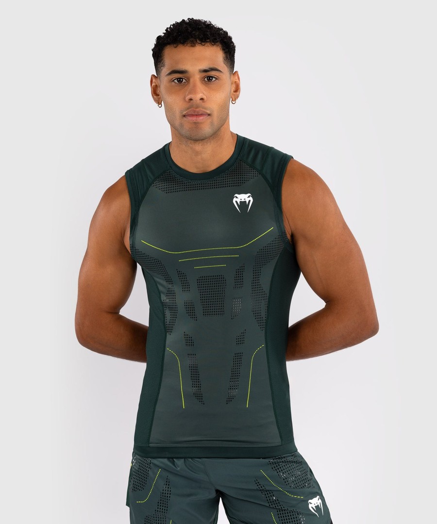 venum technical 3.0 hihaton rashguard - metsänvihreä