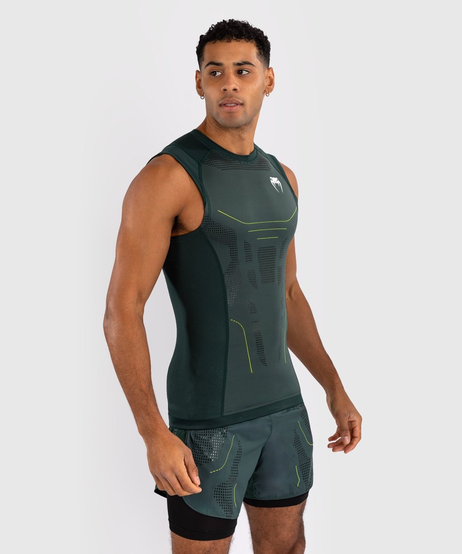 venum technical 3.0 hihaton rashguard - metsänvihreä