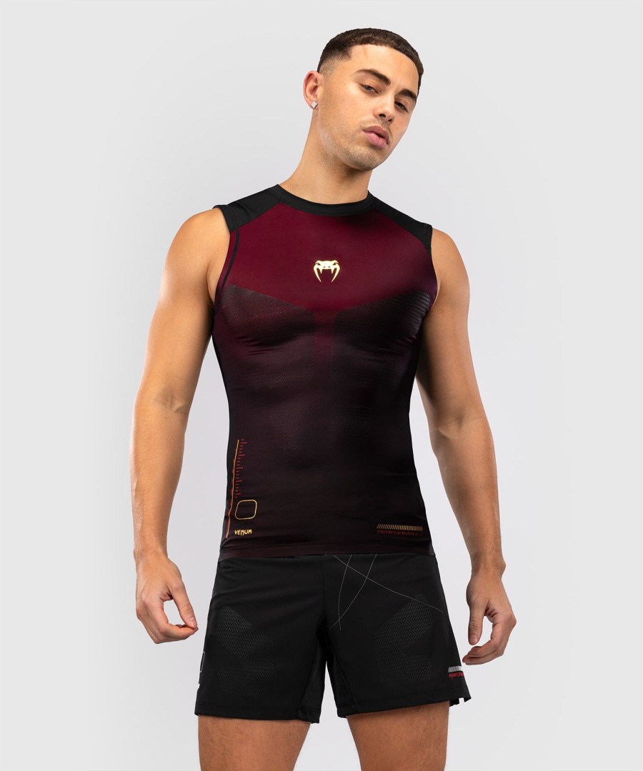 venum tactical xt hihaton rashguard - mustaviininpunainenkulta