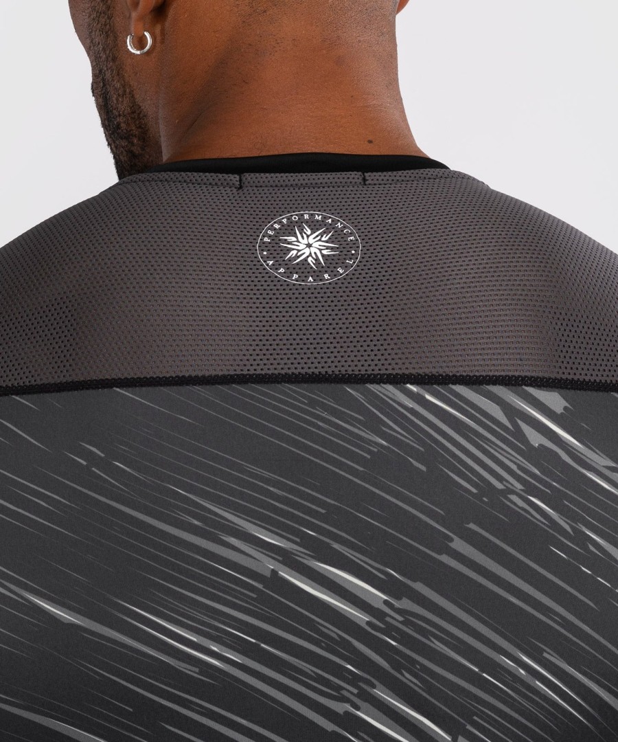 venum rapid pitkähihainen rashguard - mustamyrskynharmaa