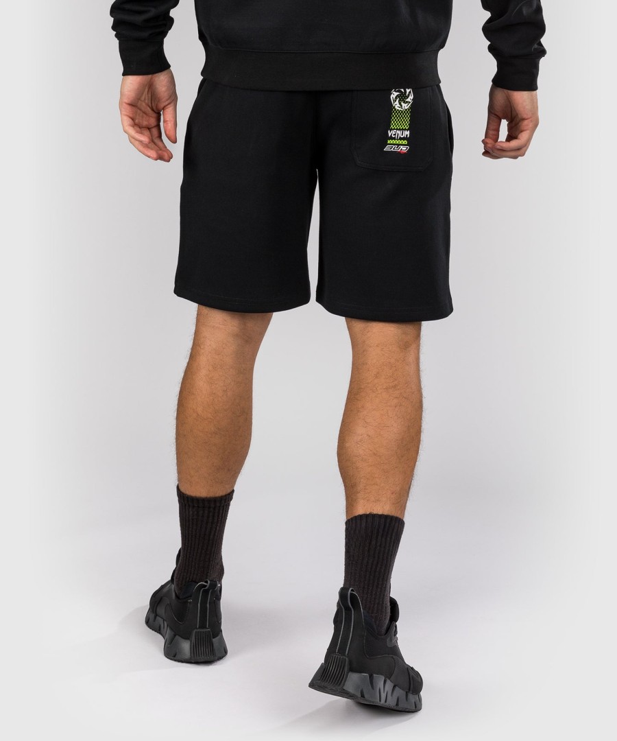 venum x bud racing miesten puuvillashortsit - mustavalkoinenlime vihreä