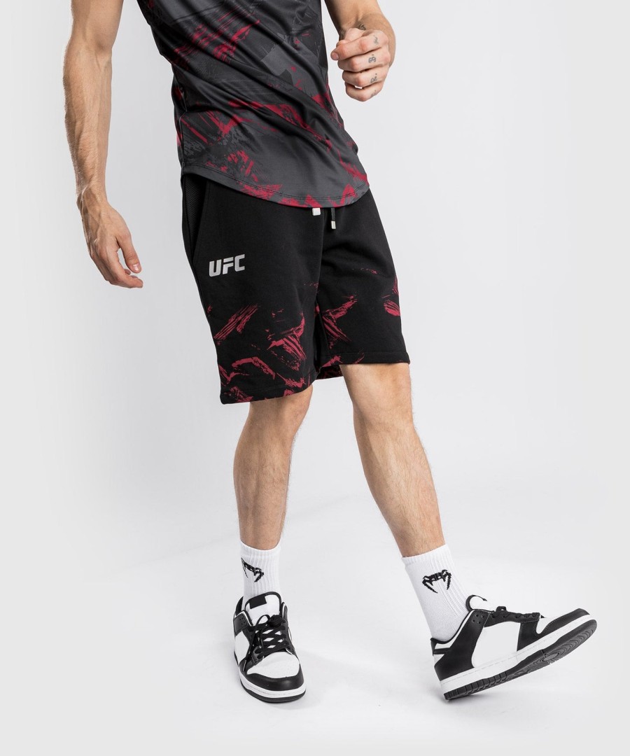 ufc venum authentic fight week miesten 2.0 shortsit - mustapunainen