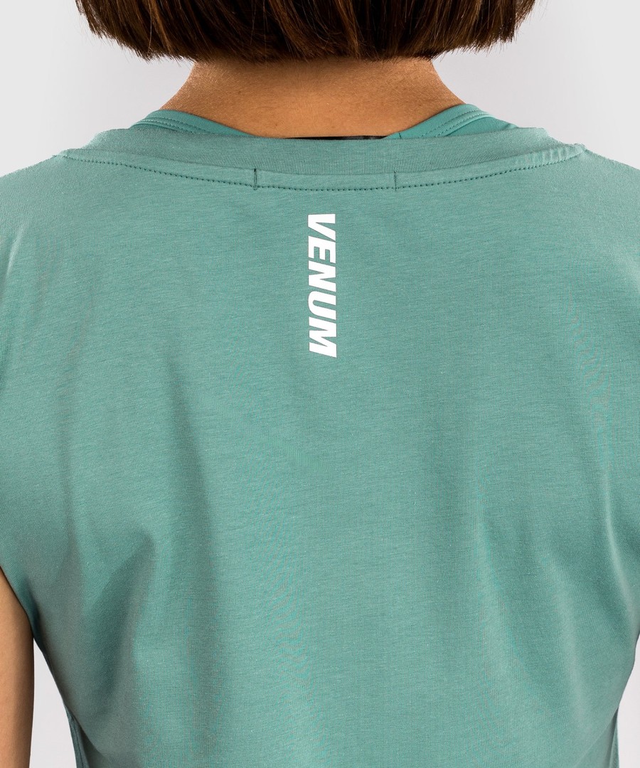 venum essential naisten t-paita - aqua green