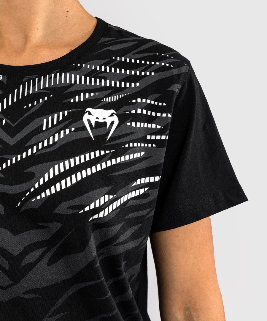 ufc fusion by venum replica naisten lyhythihainen t-paita - musta
